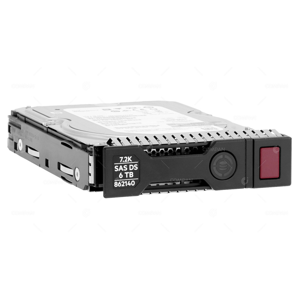 862140  HP HDD 6TB 7.2K SAS 12G 3.5" LFF FOR HPE PROLIANT G8 G9